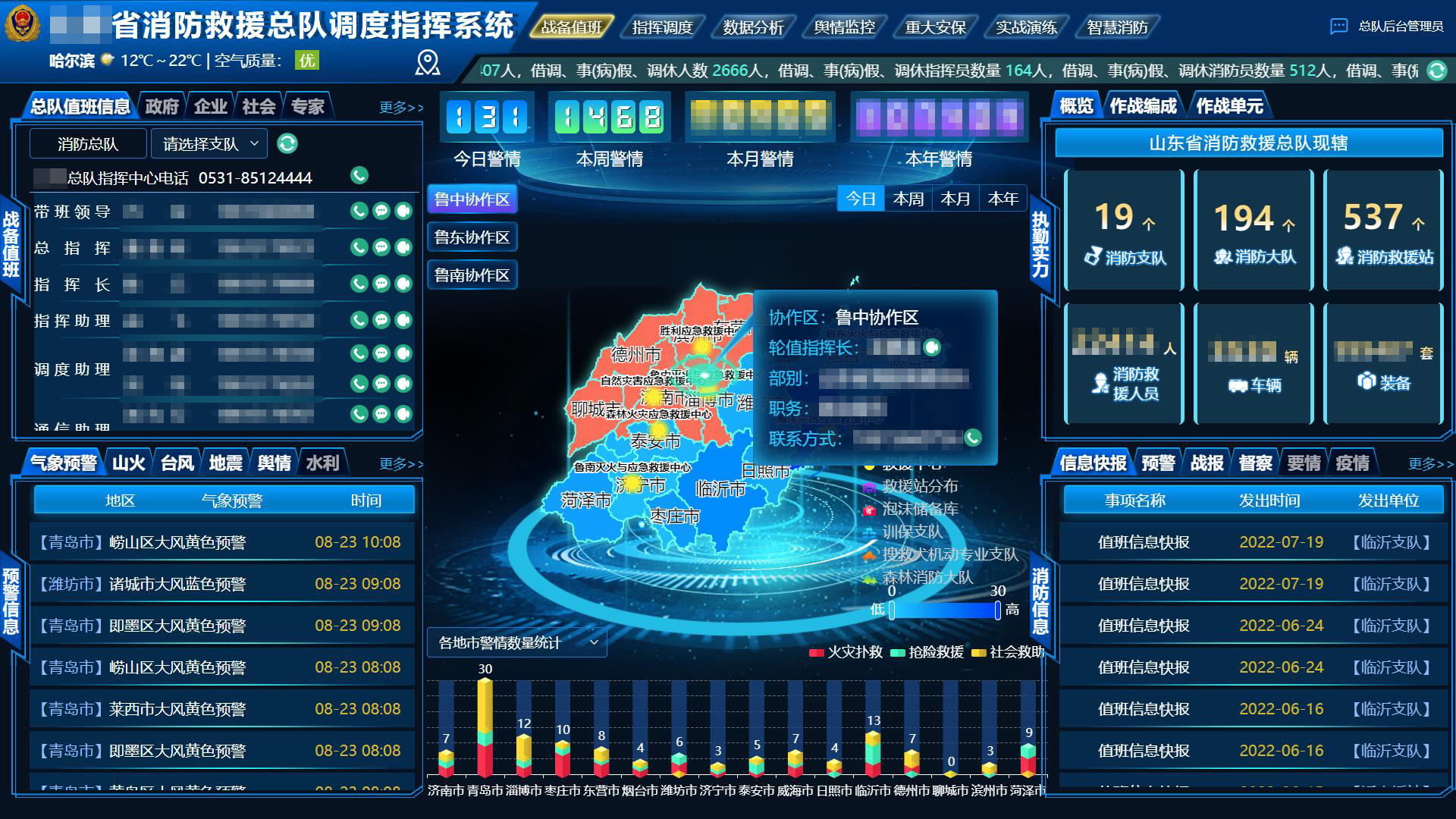 某省消防救援总队